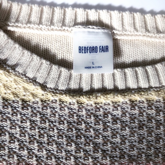 Bedford Fair Comfy Multi Colored Sweater - Picture 2 of 8